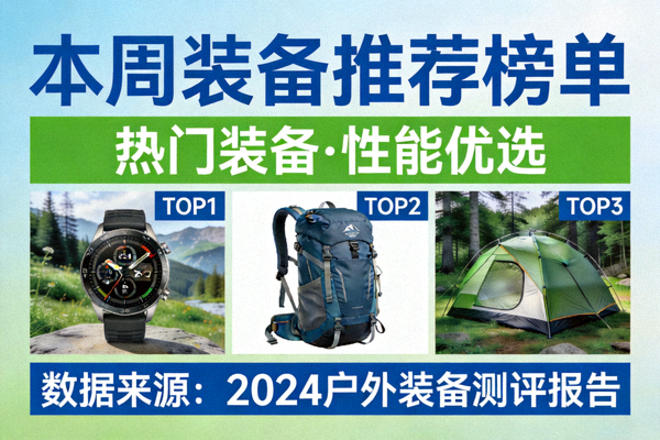 本周装备推荐榜单封面图