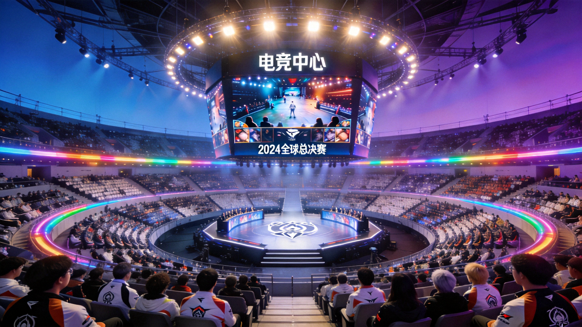 电竞比赛场馆全景焦点图